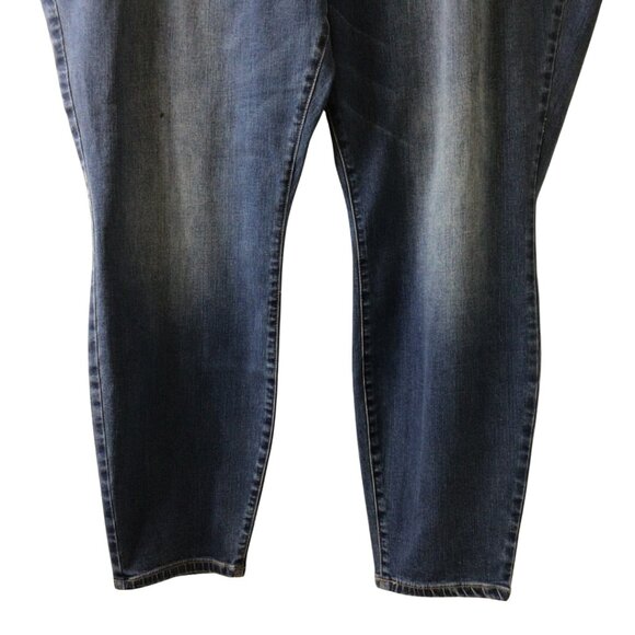 NWT Wonderly Jeans Women’s 24W Blue Pull On Jegging Denim Flex Stretch Plus Size - Picture 4 of 12